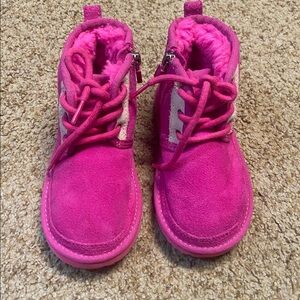 Toddler uggs size 10c - hot pink